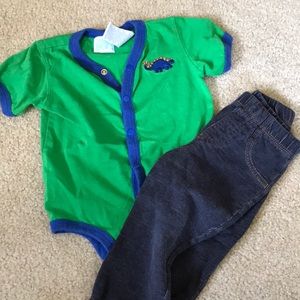 Boys dinosaur outfit